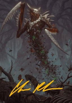 Art Series: Grist, the Plague Swarm (V.2)⁣ - Modern Horizons 3: Extras⁣ (Tip Card)⁣ [A18]