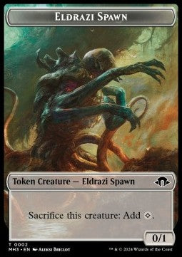 Eldrazi Spawn Token (Colorless 0/1)⁣ - Modern Horizons 3: Tokens⁣ (Token)⁣ [T02]