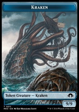 Kraken Token (Blue 9/9)⁣ - Modern Horizons 3: Tokens⁣ (Token)⁣ [T11]