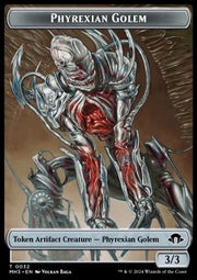 Phyrexian Golem Token (Artifact 3/3)⁣ - Modern Horizons 3: Tokens⁣ (Token)⁣ [T32]