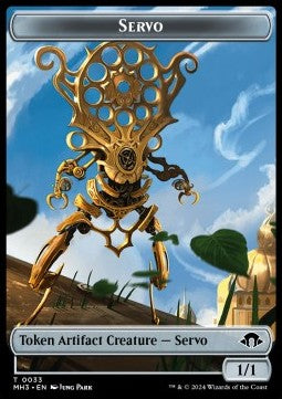 Servo Token (Artifact 1/1)⁣ - Modern Horizons 3: Tokens⁣ (Token)⁣ [T33]
