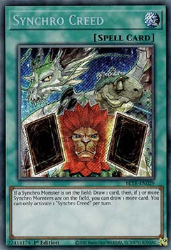 Synchro Creed⁣ - Battles of Legend: Terminal Revenge⁣ (Secret Rare)⁣ [029]