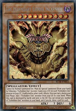 The Legendary Exodia Incarnate (V.1 - Secret Rare) - Battles of Legend: Terminal Revenge (Secret Rare) [BLTR-051]