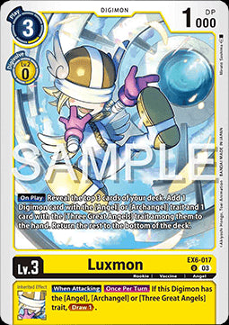 Luxmon (EX6-017)⁣ - Infernal Ascension⁣ (Uncommon)⁣ [017]