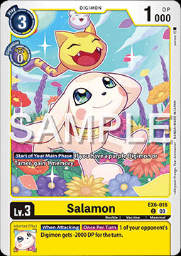 Salamon (EX6-016)⁣ - Infernal Ascension⁣ (Common)⁣ [016]