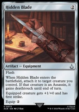 Hidden Blade⁣ - Universes Beyond: Assassin's Creed⁣ (Uncommon)⁣ [73]