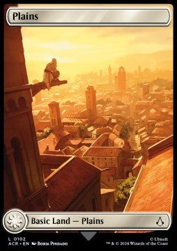 Plains (V.2)⁣ - Universes Beyond: Assassin's Creed⁣ (Land)⁣ [102]