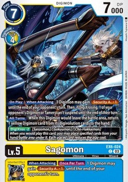 Sagomon (EX6-024)⁣ - Infernal Ascension⁣ (Common)⁣ [024]