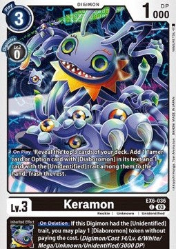 Keramon (EX6-036)⁣ - Infernal Ascension⁣ (Common)⁣ [036]