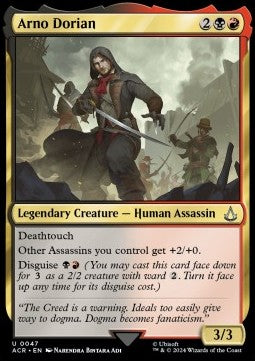 Arno Dorian⁣ - Universes Beyond: Assassin's Creed⁣ (Uncommon)⁣ [47]