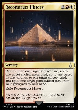 Reconstruct History⁣ - Universes Beyond: Assassin's Creed⁣ (Uncommon)⁣ [97]