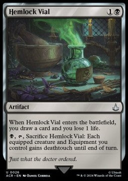 Hemlock Vial⁣ - Universes Beyond: Assassin's Creed⁣ (Uncommon)⁣ [26]