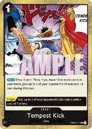 Tempest Kick (OP07-096) - 500 Years into the Future (Rare) [OP07-096]