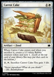 Carrot Cake⁣ - Bloomburrow⁣ (Common)⁣ [7]