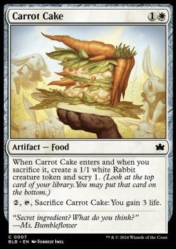 Carrot Cake⁣ - Bloomburrow⁣ (Common)⁣ [7]