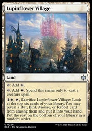 Lupinflower Village⁣ - Bloomburrow⁣ (Uncommon)⁣ [256]