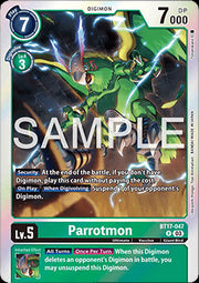Parrotmon (BT17-047)⁣ - Secret Crisis⁣ (Rare)⁣ [047]