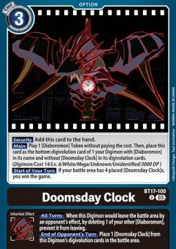 Doomsday Clock (BT17-100)⁣ - Secret Crisis⁣ (Uncommon)⁣ [100]