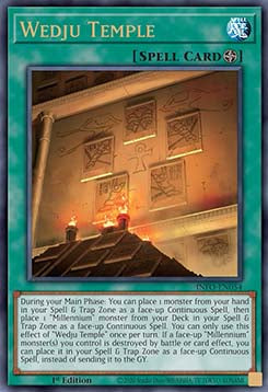 Wedju Temple (V.1 - Ultra Rare)⁣ - The Infinite Forbidden⁣ (Ultra Rare)⁣ [054]