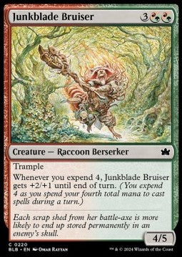 Junkblade Bruiser⁣ - Bloomburrow⁣ (Common)⁣ [220]