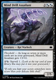 Mind Drill Assailant⁣ - Bloomburrow⁣ (Common)⁣ [225]