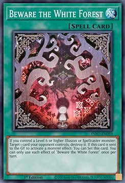 Beware the White Forest⁣ - The Infinite Forbidden⁣ (Super Rare)⁣ [059]