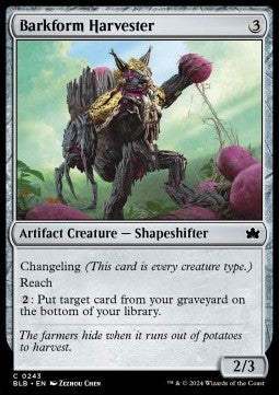 Barkform Harvester⁣ - Bloomburrow⁣ (Common)⁣ [243]