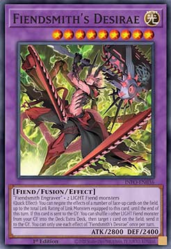 Fiendsmith's Desirae⁣ - The Infinite Forbidden⁣ (Super Rare)⁣ [036]