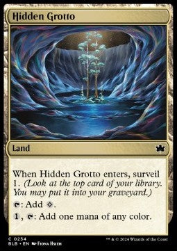 Hidden Grotto⁣ - Bloomburrow⁣ (Common)⁣ [254]