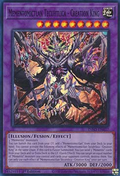 Mementomictlan Tecuhtlica - Creation King⁣ - The Infinite Forbidden⁣ (Super Rare)⁣ [037]