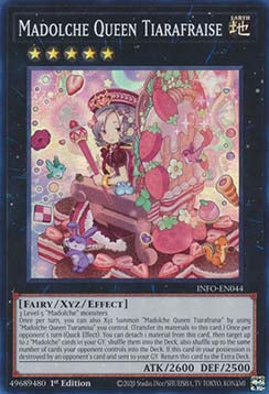 Madolche Queen Tiarafraise⁣ - The Infinite Forbidden⁣ (Super Rare)⁣ [044]