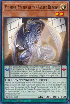 Vulmina, Statue of the Sacred Dragon⁣ - The Infinite Forbidden⁣ (Common)⁣ [082]