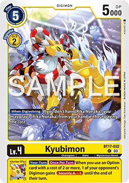 Kyubimon (BT17-032)