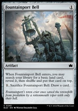 Fountainport Bell⁣ - Bloomburrow⁣ (Common)⁣ [245]