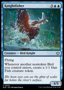 Knightfisher⁣ - Bloomburrow⁣ (Uncommon)⁣ [55]