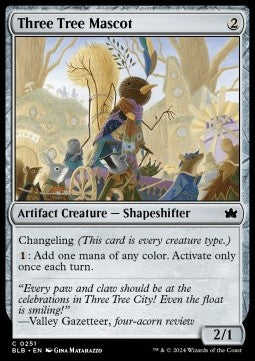 Three Tree Mascot⁣ - Bloomburrow⁣ (Common)⁣ [251]