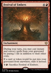 Festival of Embers⁣ - Bloomburrow⁣ (Rare)⁣ [134]