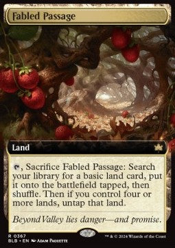 Fabled Passage⁣ - Bloomburrow: Extras⁣ (Rare)⁣ [367]