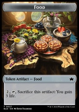Food Token⁣ - Bloomburrow: Tokens⁣ (Token)⁣ [T27]
