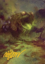 Art Series: The Gitrog Monster (V.2)⁣ - Bloomburrow: Extras⁣ (Tip Card)⁣ [A52]