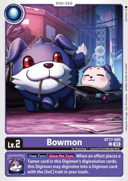 Bowmon (BT17-006)⁣ - Secret Crisis⁣ (Uncommon)⁣ [006]