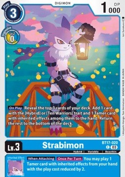Strabimon (BT17-020)⁣ - Secret Crisis⁣ (Common)⁣ [020]