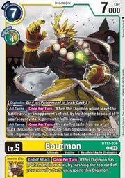 Boutmon (BT17-036)⁣ - Secret Crisis⁣ (Uncommon)⁣ [036]