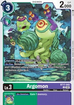 Argomon (BT17-042)⁣ - Secret Crisis⁣ (Common)⁣ [042]