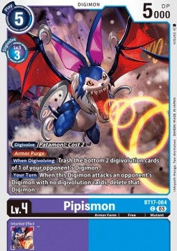 Pipismon (BT17-064)⁣ - Secret Crisis⁣ (Common)⁣ [064]