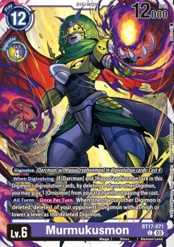 Murmukusmon (BT17-071)⁣ - Secret Crisis⁣ (Common)⁣ [071]