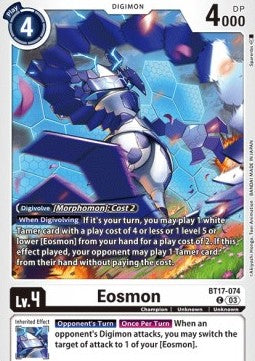 Eosmon (BT17-074)⁣ - Secret Crisis⁣ (Common)⁣ [074]