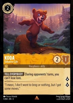 Koda - Talkative Cub