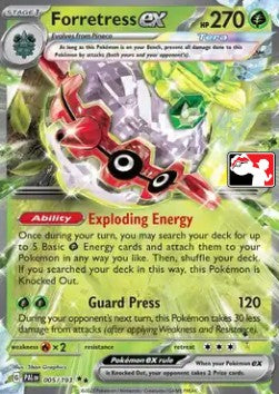 Forretress ex⁣ - Play! Pokémon Prize Pack Series Five⁣ (Promo)⁣ [PAL 005]