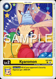 Kyaromon (EX7-003) (V.1)⁣ - Digimon Liberator⁣ (Uncommon)⁣ [003]
